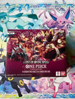 One Piece A FIST OF DIVINE SPEED OP11 Booster Box Inglese Sealed - Image 1