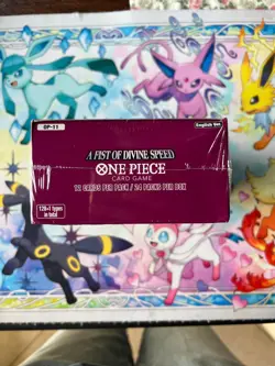 One Piece A FIST OF DIVINE SPEED OP11 Booster Box Inglese Sealed - Image 3