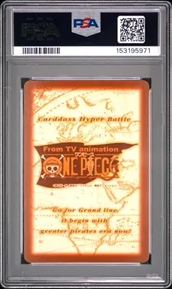 2001 One Piece CHB Japanese Holo Dr. Kureha C441 PSA 9 MINT Grand Line Comp. 2 - Image 4
