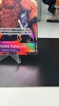 One Piece TCG English OP11-067 Charlotte Katakuri Alt Art Parallel SR English NM - Image 5