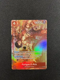 One Piece TCG Portgas.D.Ace (Parallel) ST30-007 Starter Deck EX Luffy & Ace Foil - Image 1