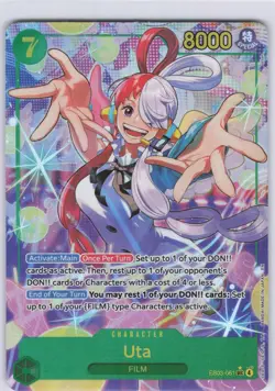 Uta (061) (Alternate Art) EB03-061 One Piece Foil NM - Image 1