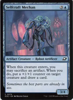 Selfcraft Mechan C Edge of Eternities 74 NM MTG - Image 1