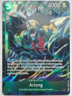Arlong (Alt Art) SR EB02-011 - Anime 25th Collection - One Piece TCG - Image 1
