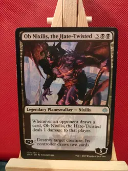 Ob Nixilis, the Hate-Twisted - War of the Spark - Uncommon - NM - MTG - Image 1