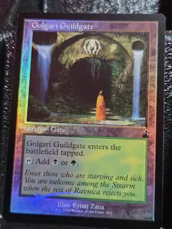 Golgari Guildgate (Retro Frame) 402 Ravnica Remastered MTG Foil NM - Image 1