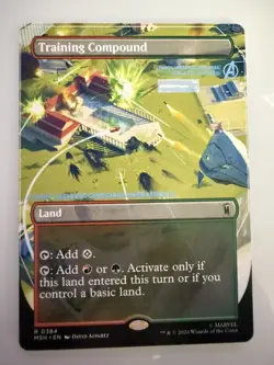 MTG Training Compound (Borderless) Marvel Super Heroes Regular - Image 1