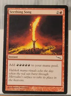 Mtg SEETHING SONG LP Mirrodin 104/306 -Argo- - Image 1