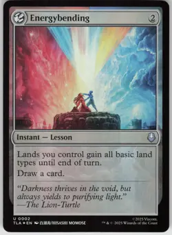 MTG Energybending Foil NM Avatar: The Last Airbender Magic 2 - Image 1