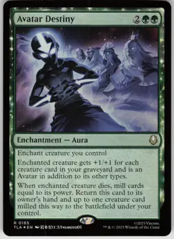 MTG Avatar Destiny Foil NM Avatar: The Last Airbender Magic 165 - Image 1