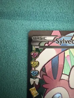 Pokemon TCG Sylveon EX RC32/RC32 Full Art Holo Generations Radiant Collection LP - Image 2