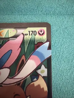 Pokemon TCG Sylveon EX RC32/RC32 Full Art Holo Generations Radiant Collection LP - Image 3