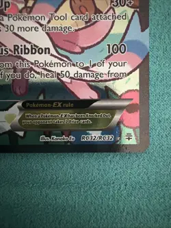 Pokemon TCG Sylveon EX RC32/RC32 Full Art Holo Generations Radiant Collection LP - Image 4