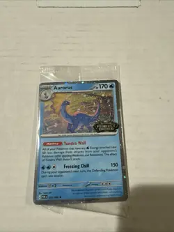 Pokemon TCG Aurorus 024/088 Perfect Order STAMPED Promo Card Holo Sealed English - Image 2