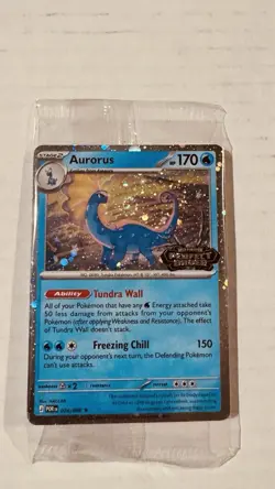 Pokemon TCG Aurorus 024/088 Perfect Order STAMPED Promo Card Holo Sealed English - Image 3
