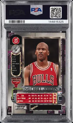 1997 METAL UNIVERSE #23 MICHAEL JORDAN PSA 8.5 - Image 2