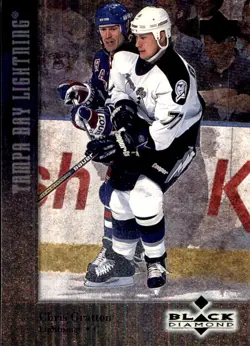 1996-97 Upper Deck Black Diamond #77 Chris Gratton TAMPA BAY LIGHTNING Messier - Image 1