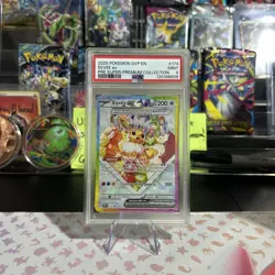 Eevee ex 174 (PSA 9) Pokemon TCG Sv: Prismatic Evolutions UPC Black Star Promo - Image 1