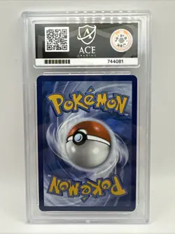 Pokemon TCG Prismatic Evolutions SPC Eevee ex 174 Promo Ace grade 9 - Image 2
