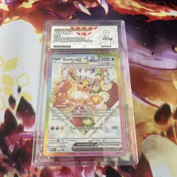 Pokemon TCG Prismatic Evolutions Eevee EX Black Star Promo SVP 174 ACE 9 - Image 1