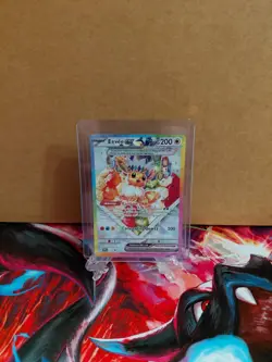 Pokemon TCG Eevee EX 174 Promo Holo Prismatic Evolutions - Image 1
