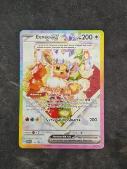 Pokemon TCG Eevee EX Black Star Promo #174 Prismatic Evolutions - Image 1