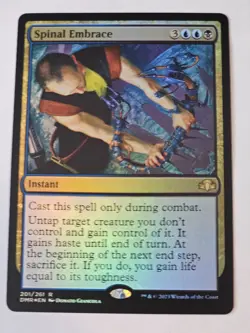 MTG - Spinal Embrace FOIL - Dominaria Remastered - Image 1