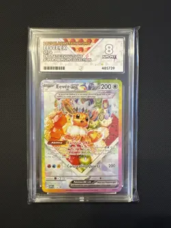 Pokemon TCG Eevee Ex Black Star Promo 174 Prismatic Evolutions ACE 8 - Image 1