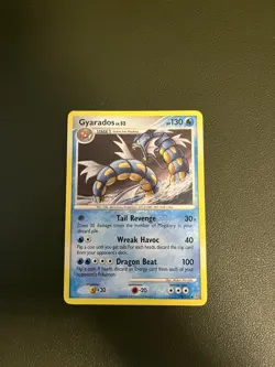 Gyarados Holo 19/100 Ultra Rare Diamond & Pearl Stormfront Pokemon Card 2008 LP - Image 2