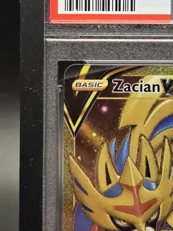 Pokemon Card Zacian V 211/202 Secret Rare Sword Shield Graded PSA 10 Gem Mint - Image 5