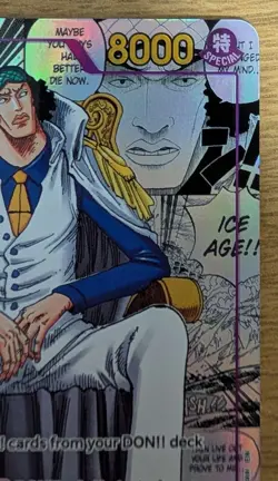 Bandai One Piece TCG Kuzan OP16-063 Manga Character Rare ENGLISH - Image 3