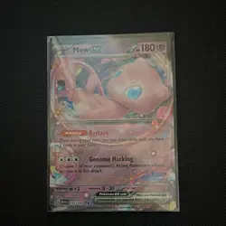 Pokemon TCG SV 151 Mew ex 151/165 Full Art Holo Ultra Rare English 2023 - Image 1