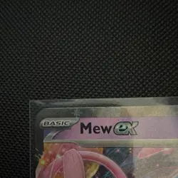 Pokemon TCG SV 151 Mew ex 151/165 Full Art Holo Ultra Rare English 2023 - Image 2