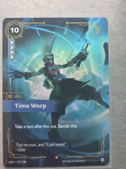 Time Warp - Riftbound Origins - OGN 122/298 - Epic - NM - English - Image 2