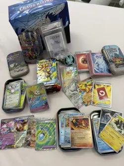Pokemon Card Bundle Slab, Hits And Bulk Job lot Amazing Value - Image 1