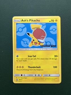 Pokemon TCG Ash's Pikachu SM112 SM113 SM114 Black Star Promos MP-HP Condition - Image 3