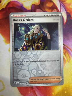 BOSS'S ORDERS 172/193 UNCOMMON PALDEA EVOLVED POKEMON REVERSE HOLO NM - Image 1