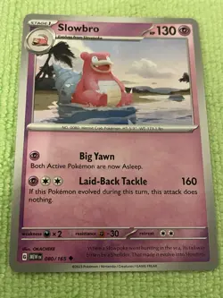 Pokemon TCG: Scarlet & Violet 151 - Reverse Holo - 080/165 - Slowbro - Image 1