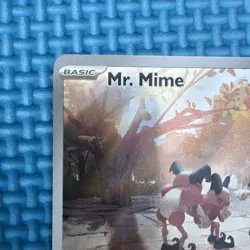 Mr. Mime 179/165 Pokemon Card Illustration Rare Scarlet Violet 151 English - Image 3