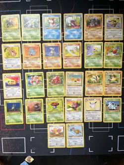Pokemon Tcg Jungle Set Non Holo Bundle MP/HP X26 Cards - Image 1