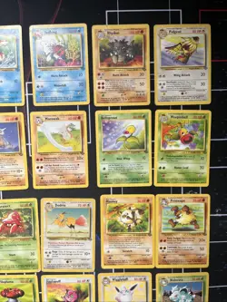Pokemon Tcg Jungle Set Non Holo Bundle MP/HP X26 Cards - Image 3
