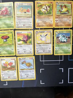 Pokemon Tcg Jungle Set Non Holo Bundle MP/HP X26 Cards - Image 4
