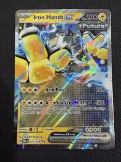 Iron Hands EX 031/131 - Prismatic Evolutions - Pokemon Card - Near Mint - Image 1