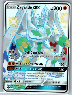 Zygarde GX SV65/SV94 Hidden Fates: Shiny Vault - Pokemon Card - NM - Image 1