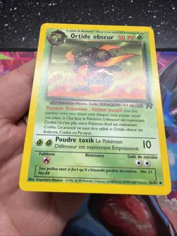 Carte Pokemon Ortide Obscur Team Rocket 36/82 Francaise Vf Fr Wizard - Image 4