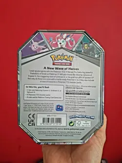 Pokemon TCG: Sword & Shield Spring 2022 V Heroes Tin - Espeon V~x4 Booster Packs - Image 2