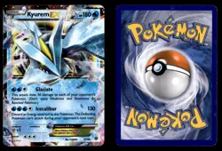 Kyurem EX 25/98 EX Rare Holo Ancient Origins Pokemon Card - Image 1