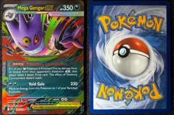 Mega Gengar ex 056/094 Double Rare Phantasmal Flames Pokemon NM - Image 1