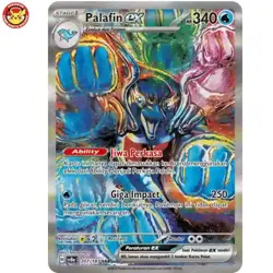 Palafin ex SV8a 207/187 SAR Terastal Festival Prismatic SIR Pokemon Indonesia - Image 1
