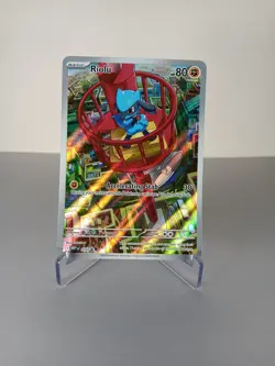 Riolu 010 Black Star Promo NM ME: Mega Evolution Promo Pokemon Card Near Mint - Image 1